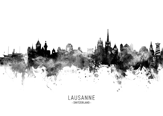 Lausanne Skyline