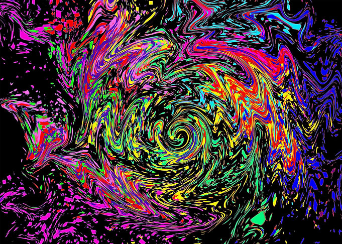 absurd imagination color