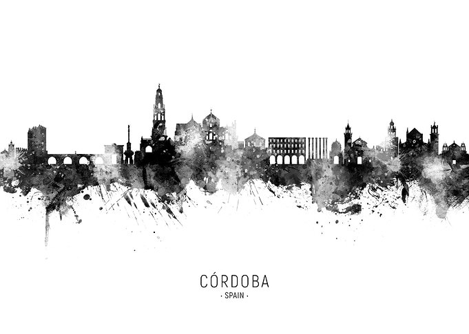 Cordoba Spain Skyline