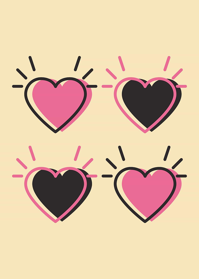 Black hearts