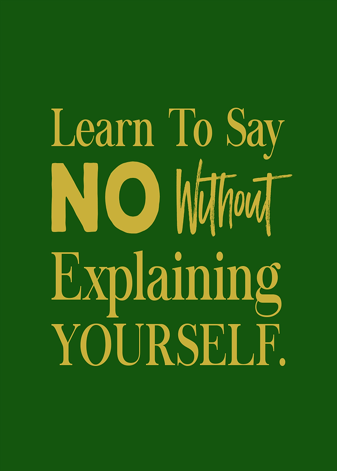 Say No
