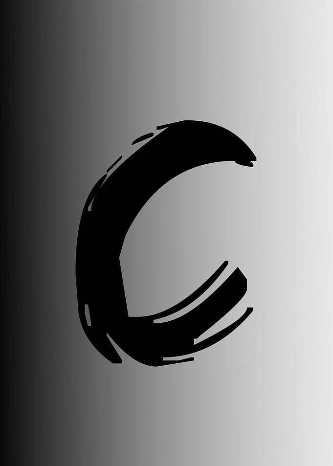 Black Letter C