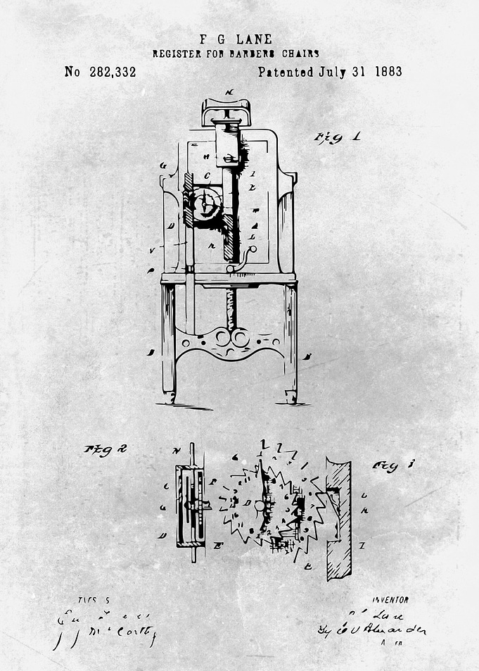 No476 Barbers Chairs