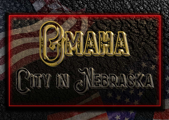 Omaha City in Nebraska