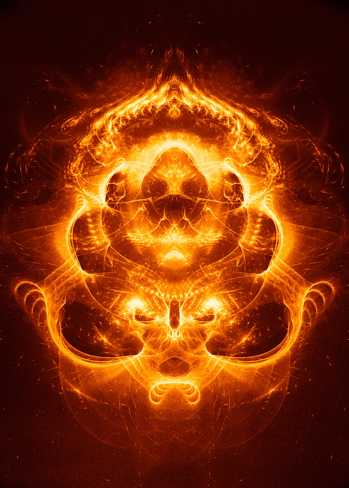 Abstract Fire Artwork 05
