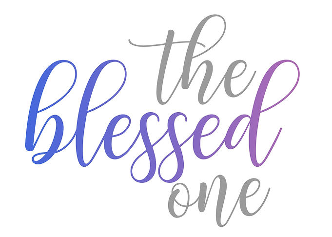 The blessed one