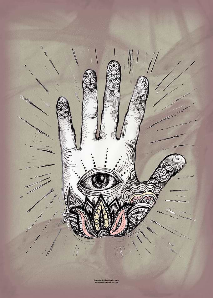 Hand with An Eye 4
