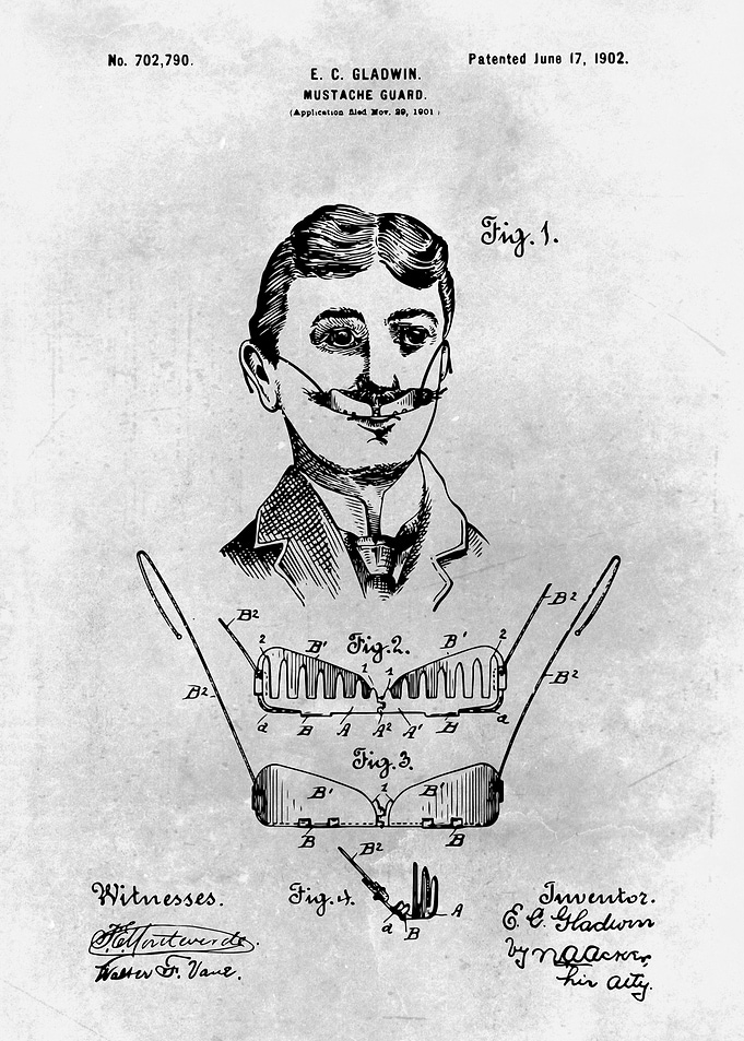No499 Mustache guard