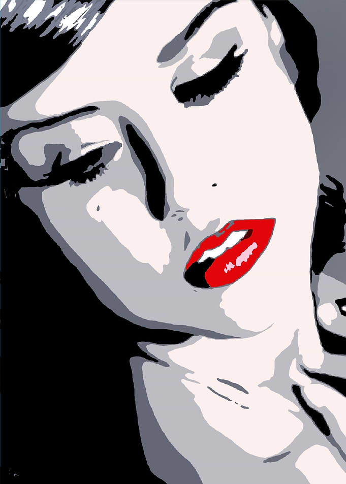 I love red lips