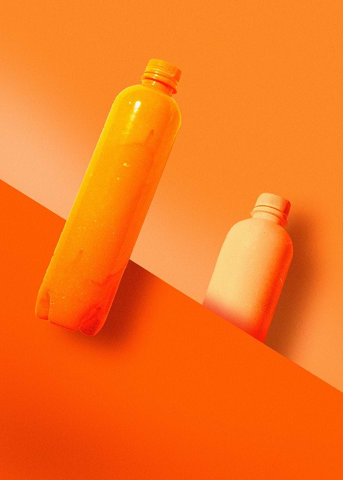 Orange Bottles
