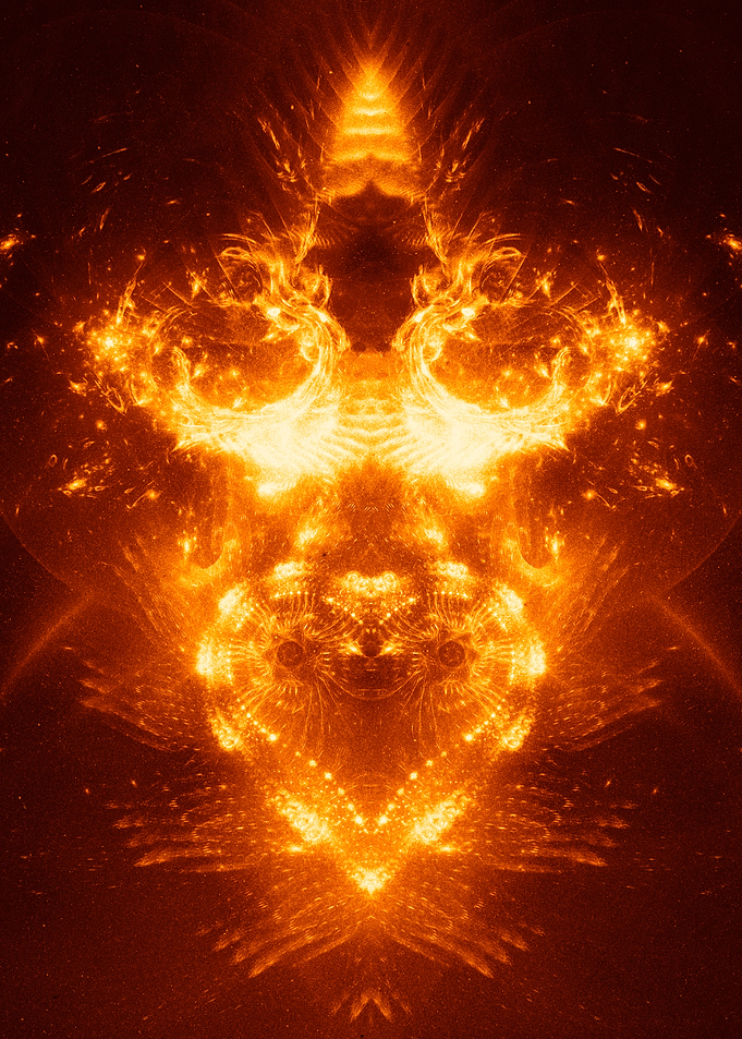 Abstract Fire Artwork 06