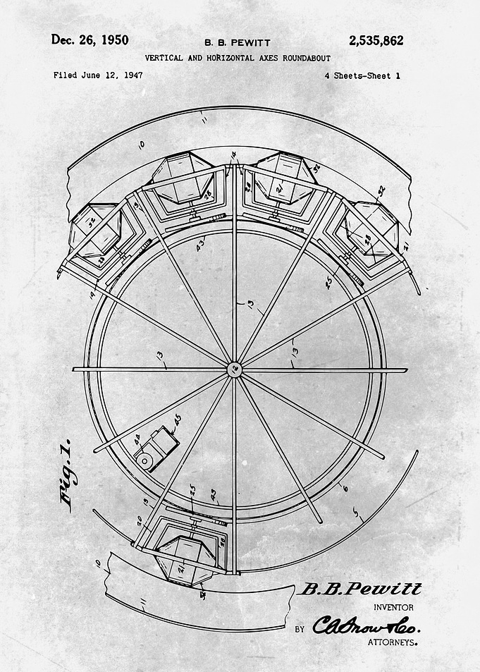 No427 Axes Roundabout
