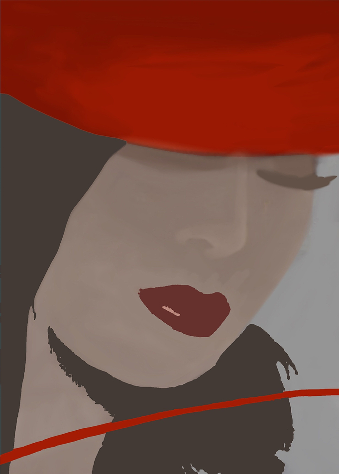 a touch of red