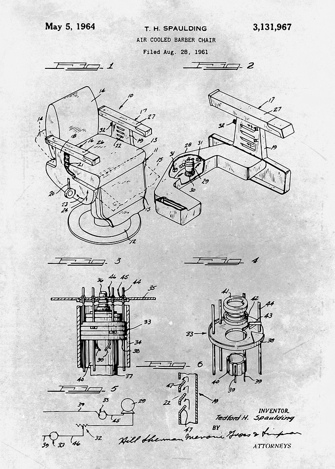 No469 Air cooled chair