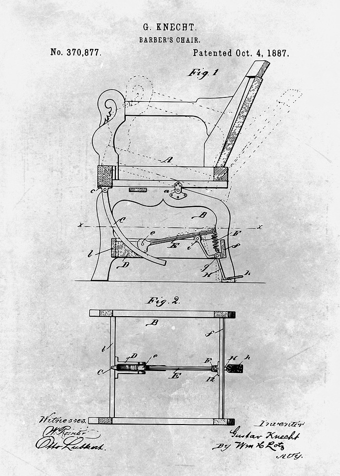 No477 Barbers chair