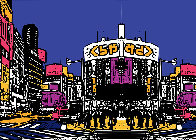 Tokyo in the mirror