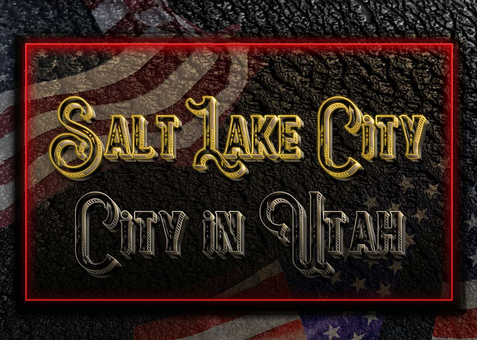 Salt Lake City in Utah