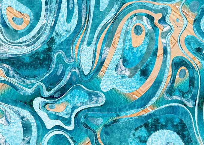 Marble Ocean Beach