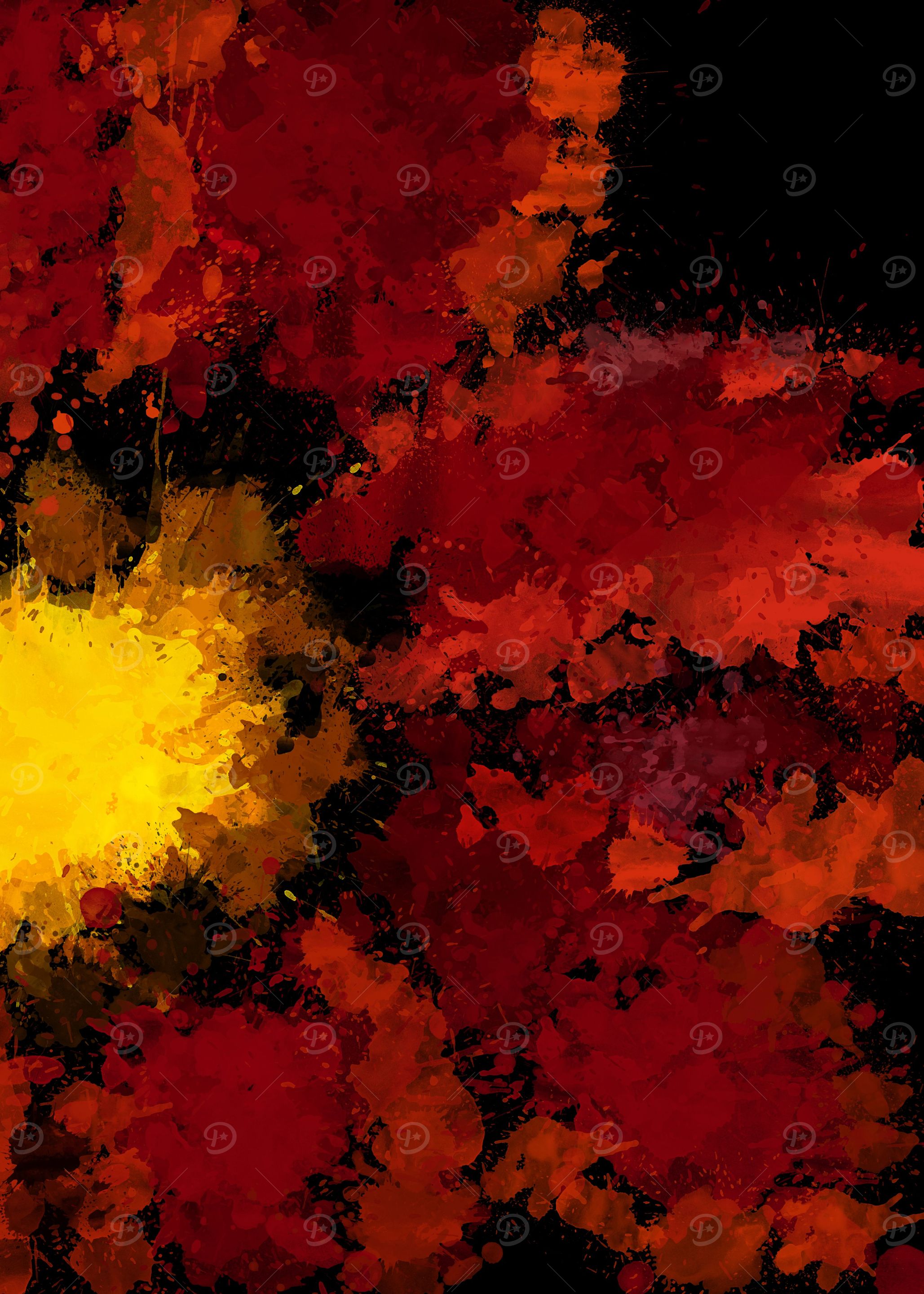 Crimson flower
