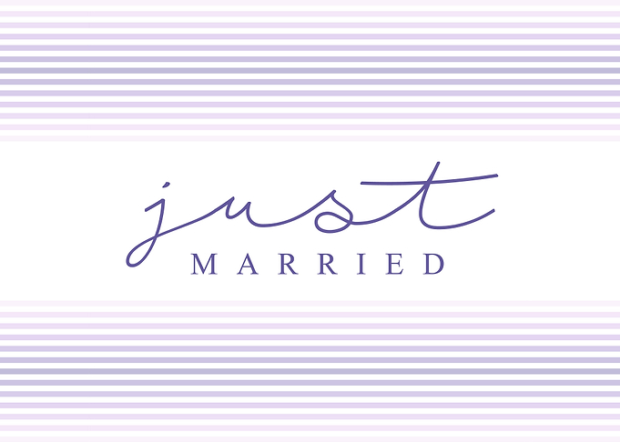 Just married