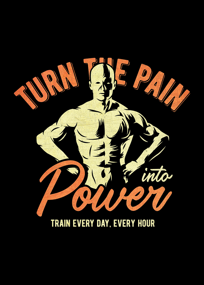 turn the pain into power