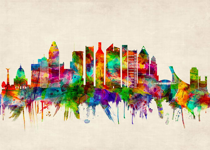 Montreal Canada Skyline