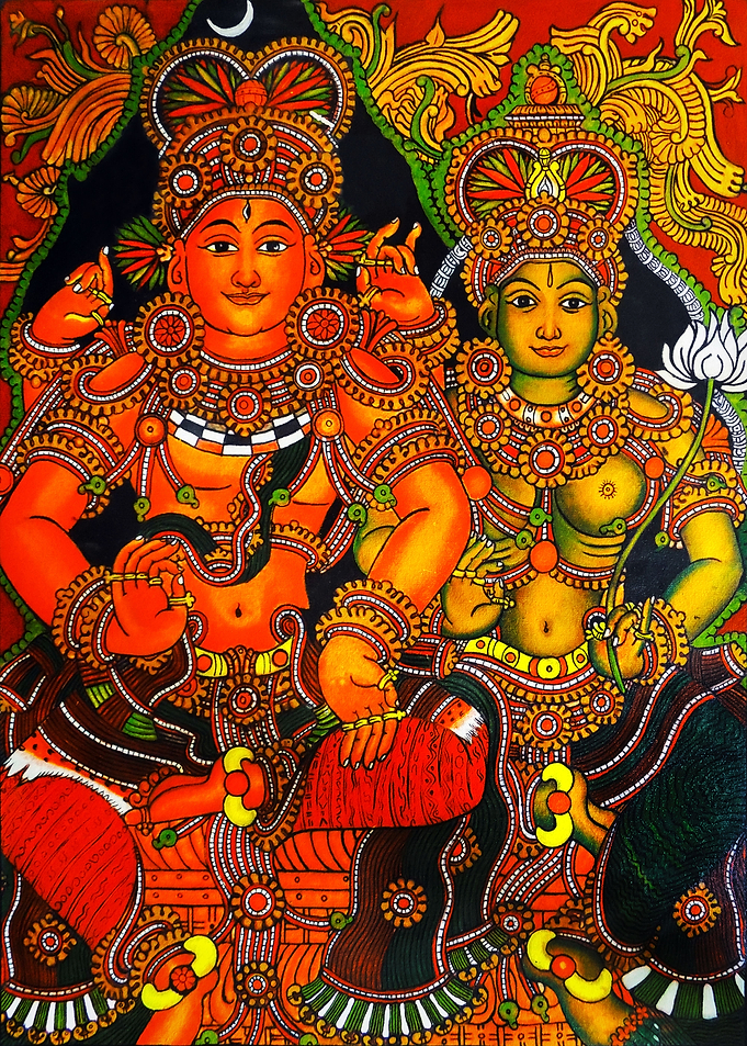 SHIVA AND PARVATI