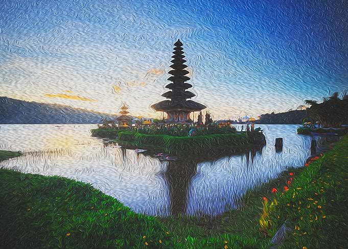 Lake Temple