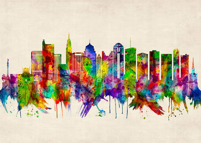 Columbus Ohio skyline