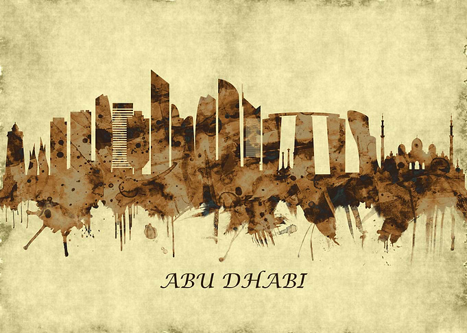 Abu Dhabi UAE Cityscape