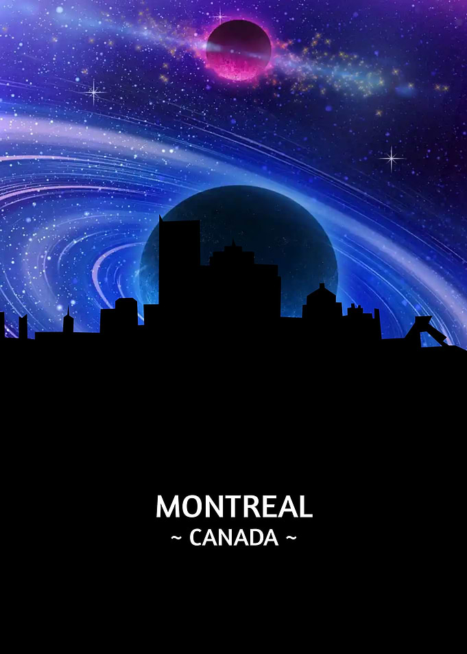 Montreal Canada Skyline