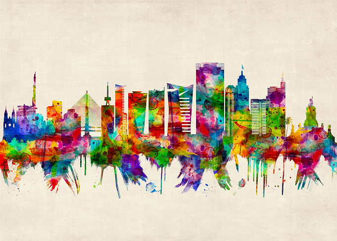 Sao Paulo Brazil Skyline