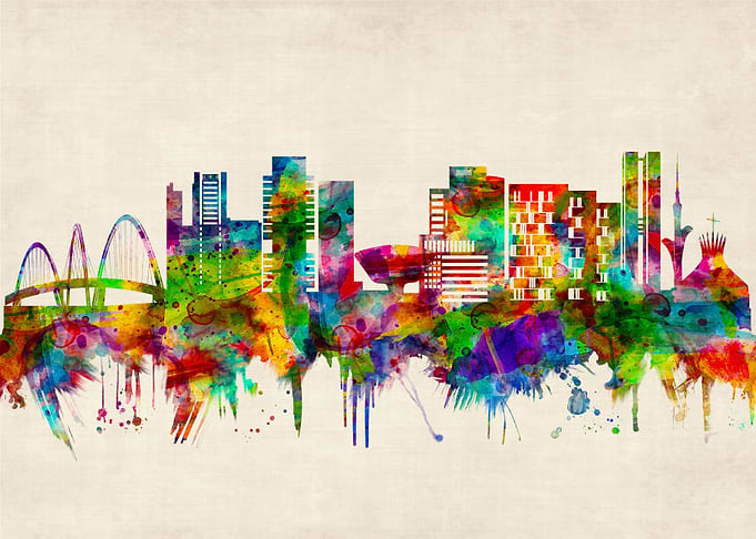 Brasilia Brazil Skyline