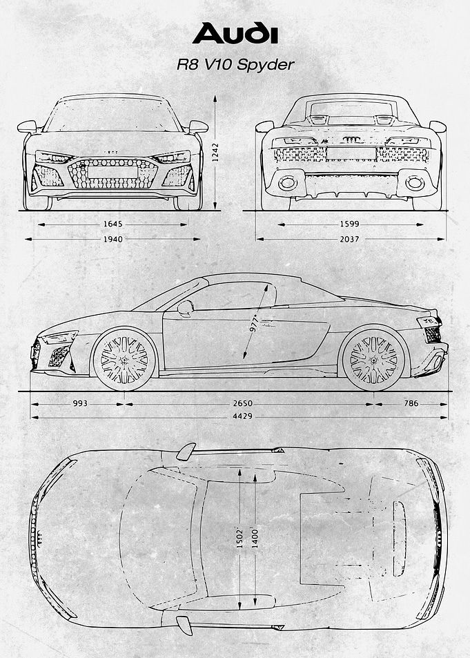 No020 R8 V10 Spyder