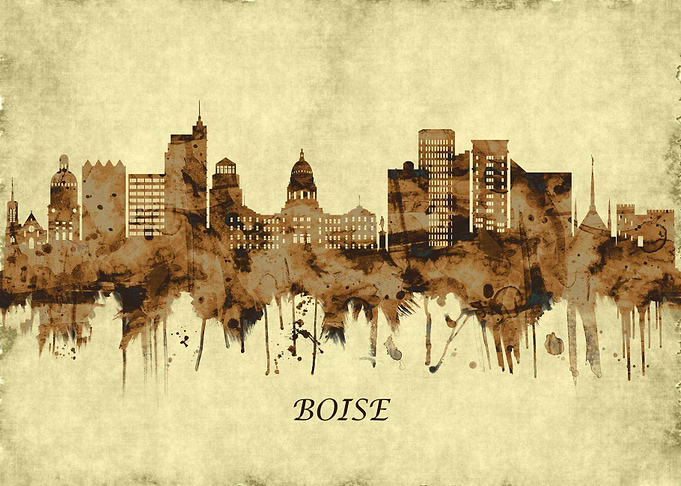 Boise Idaho Cityscape
