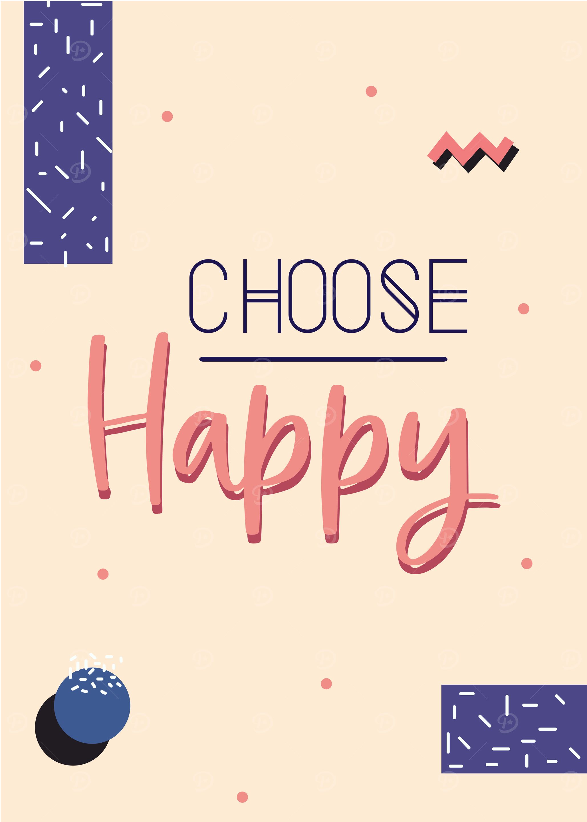 choose happy