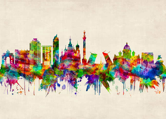 St Petersburg Skyline