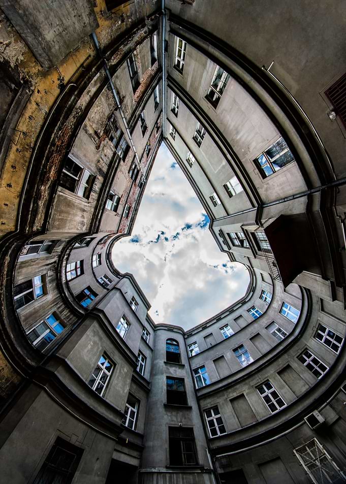 Thru the fisheye