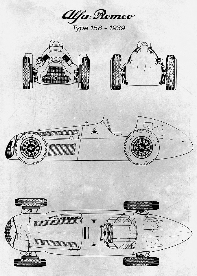 No006 Alfa Romeo Type 158