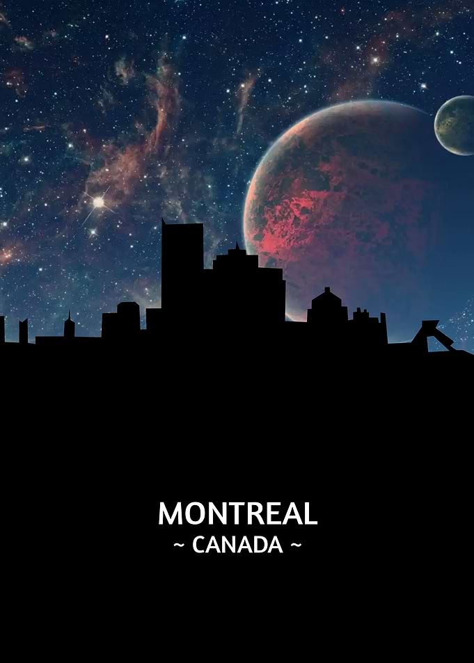 Montreal Canada Skyline