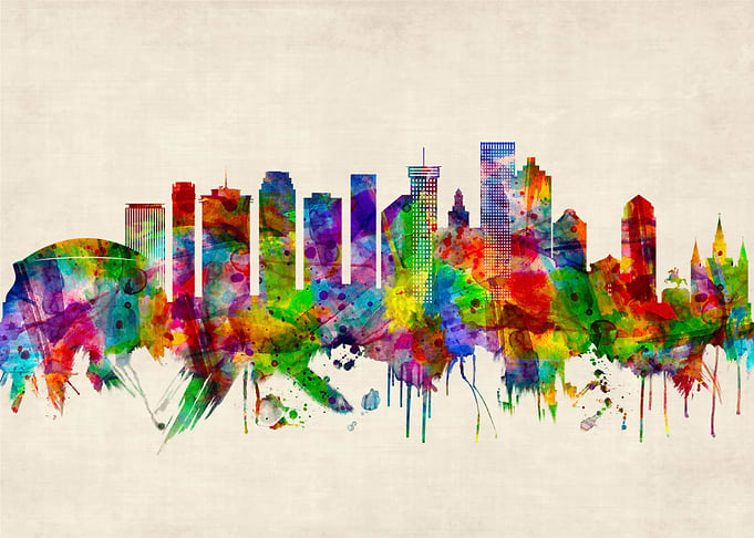 New Orleans Skyline