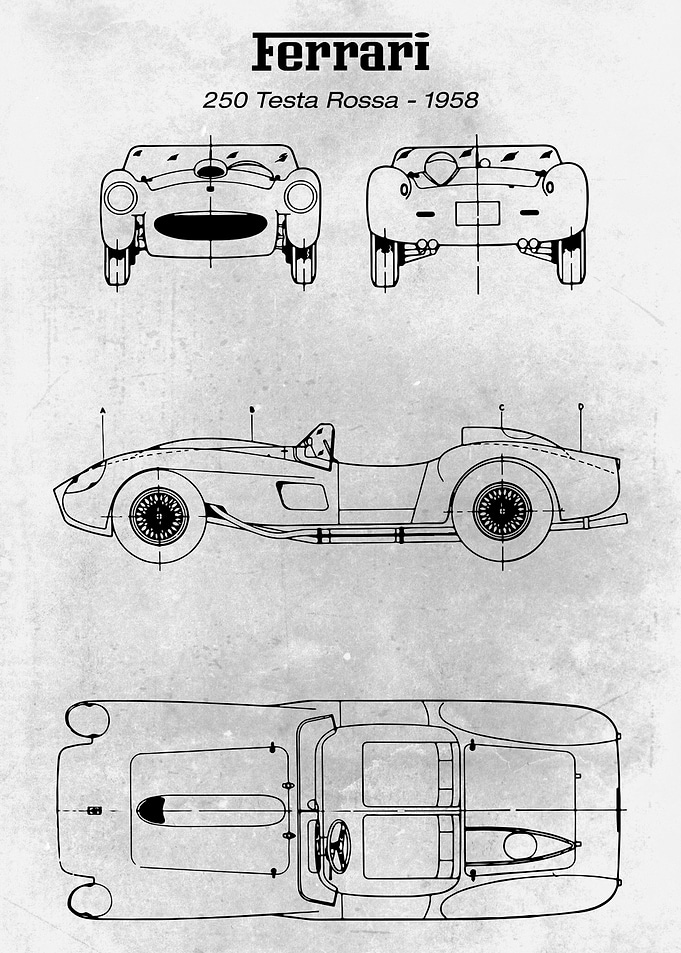 No060 250 Testa Rossa 1958
