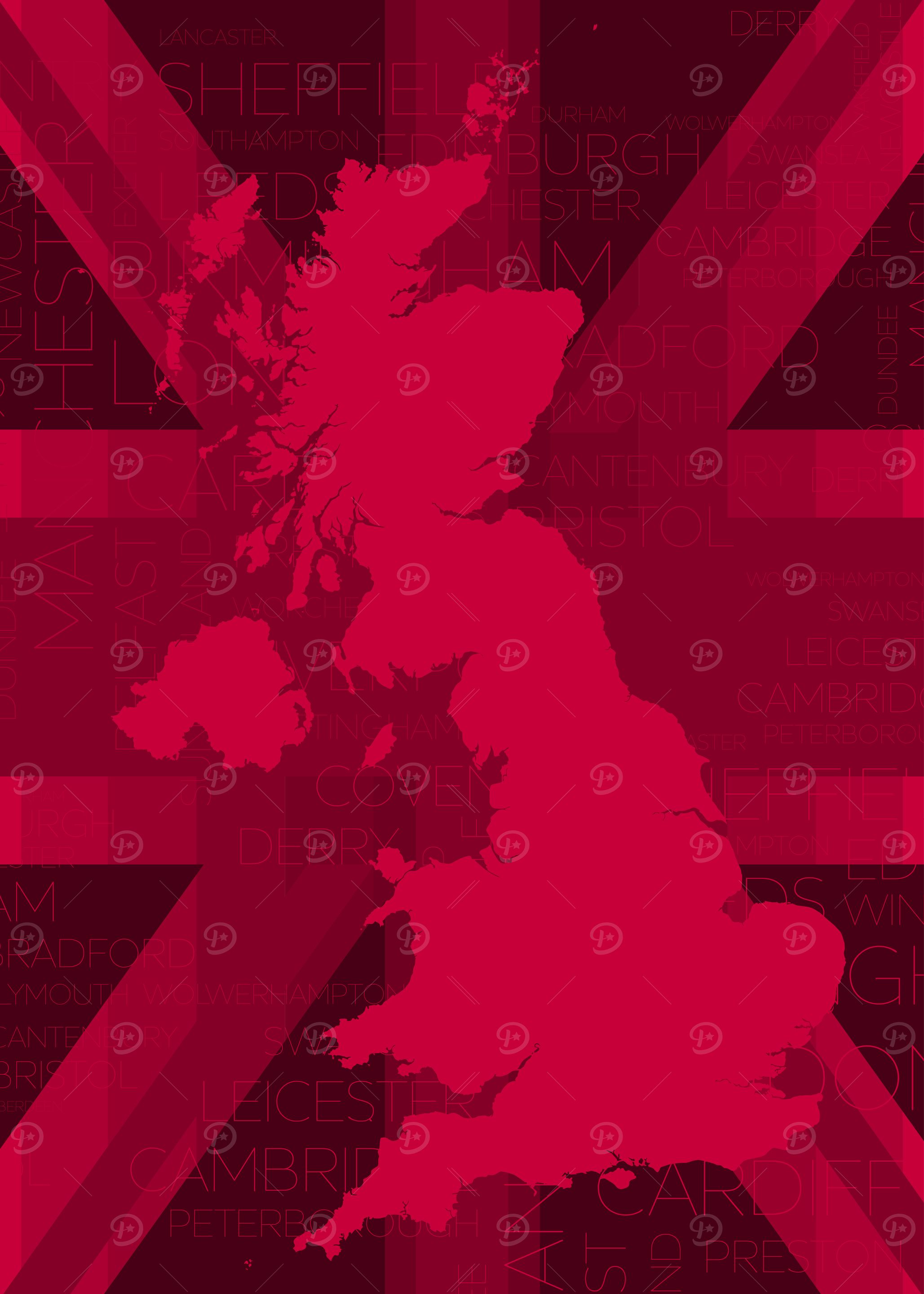 Union Jack stilyzed