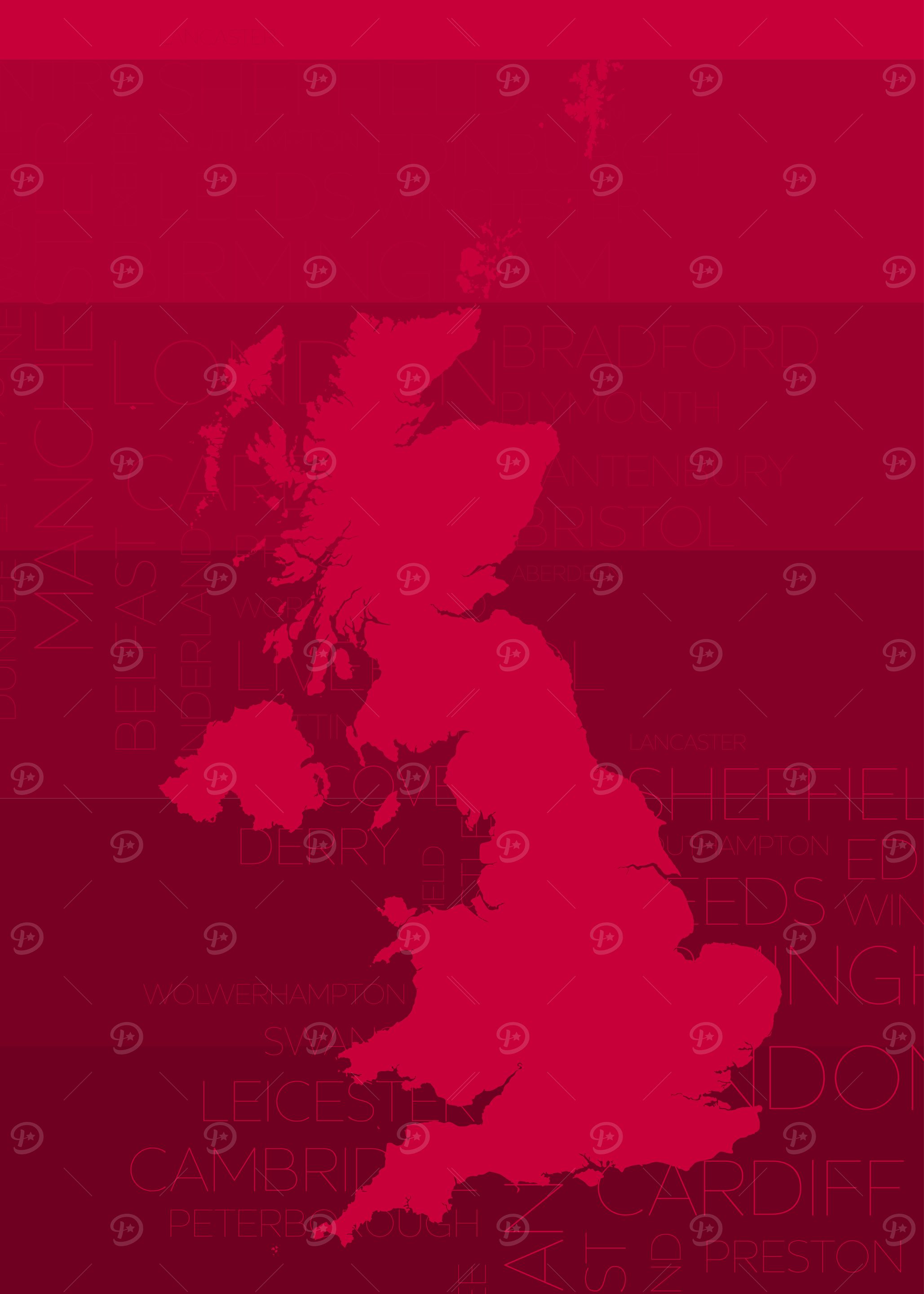 UK map