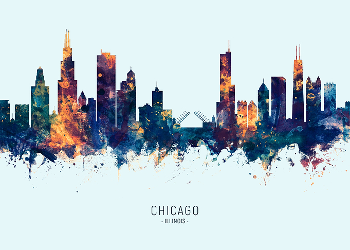 Chicago Illinois Skyline