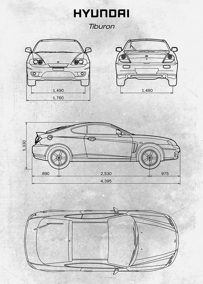 No104 Hyundai Tiburon