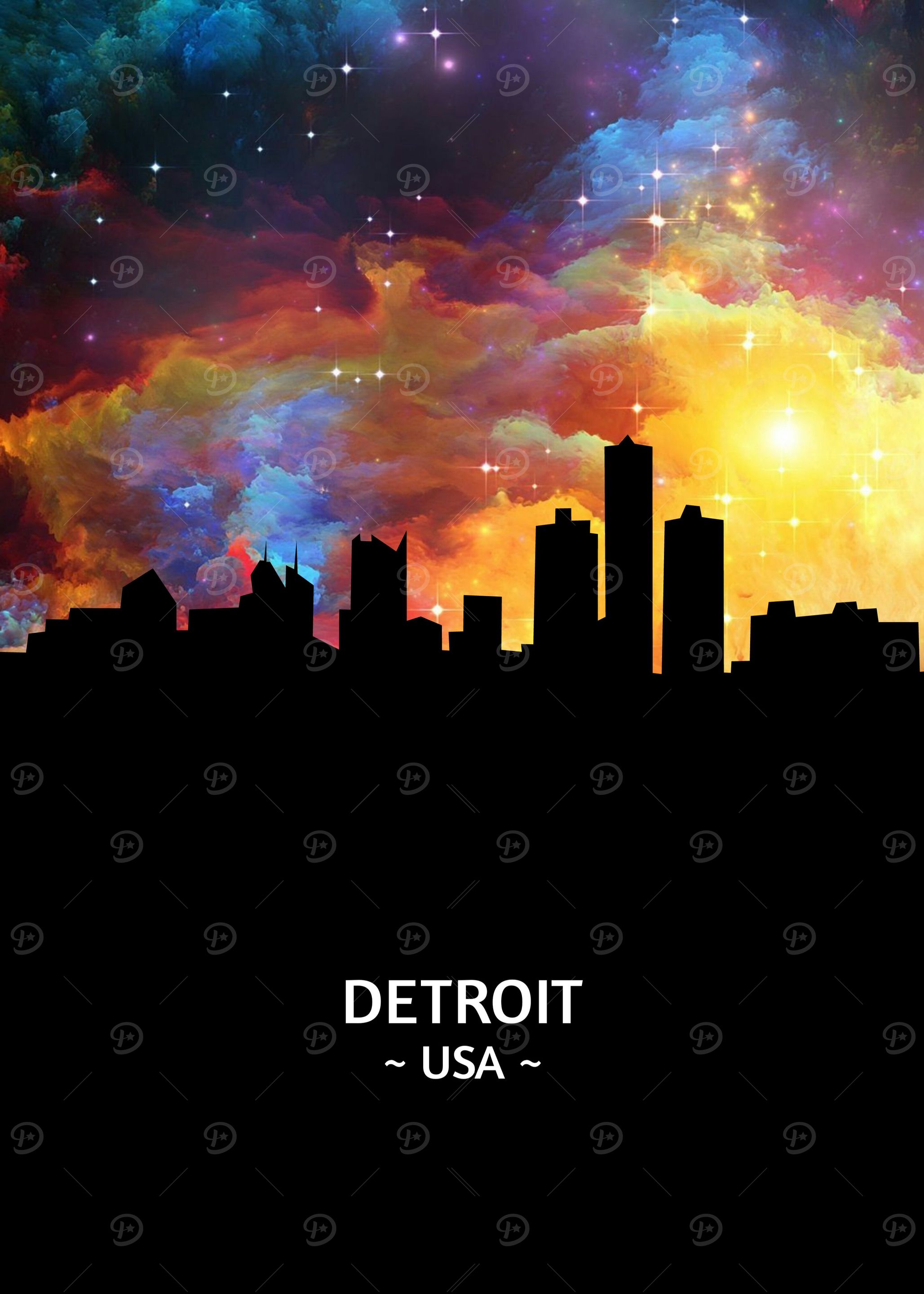Detroit Skyline