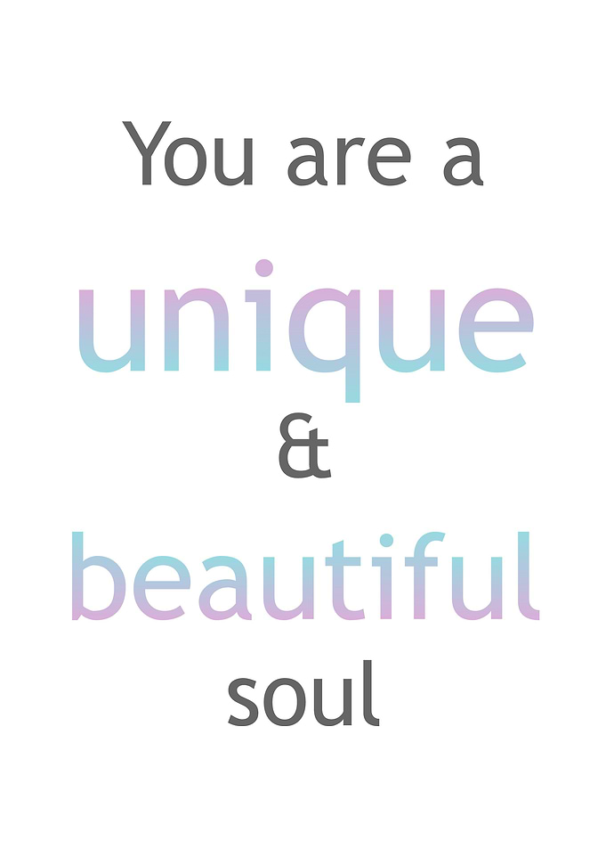 You are a unique