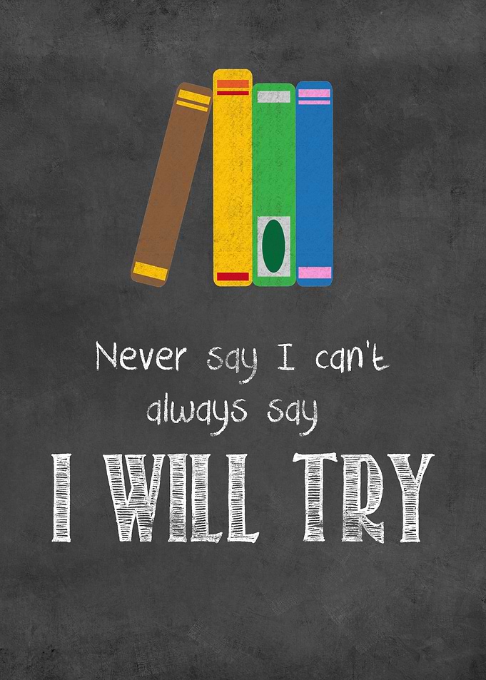 I will try
