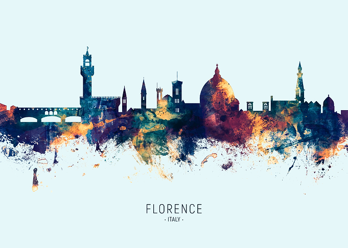 Florence Italy Skyline